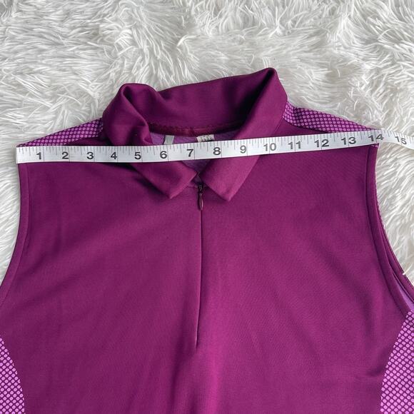 Under Armour Polo Shirt Golf Women Sz L Gently used - Picture 5 of 6